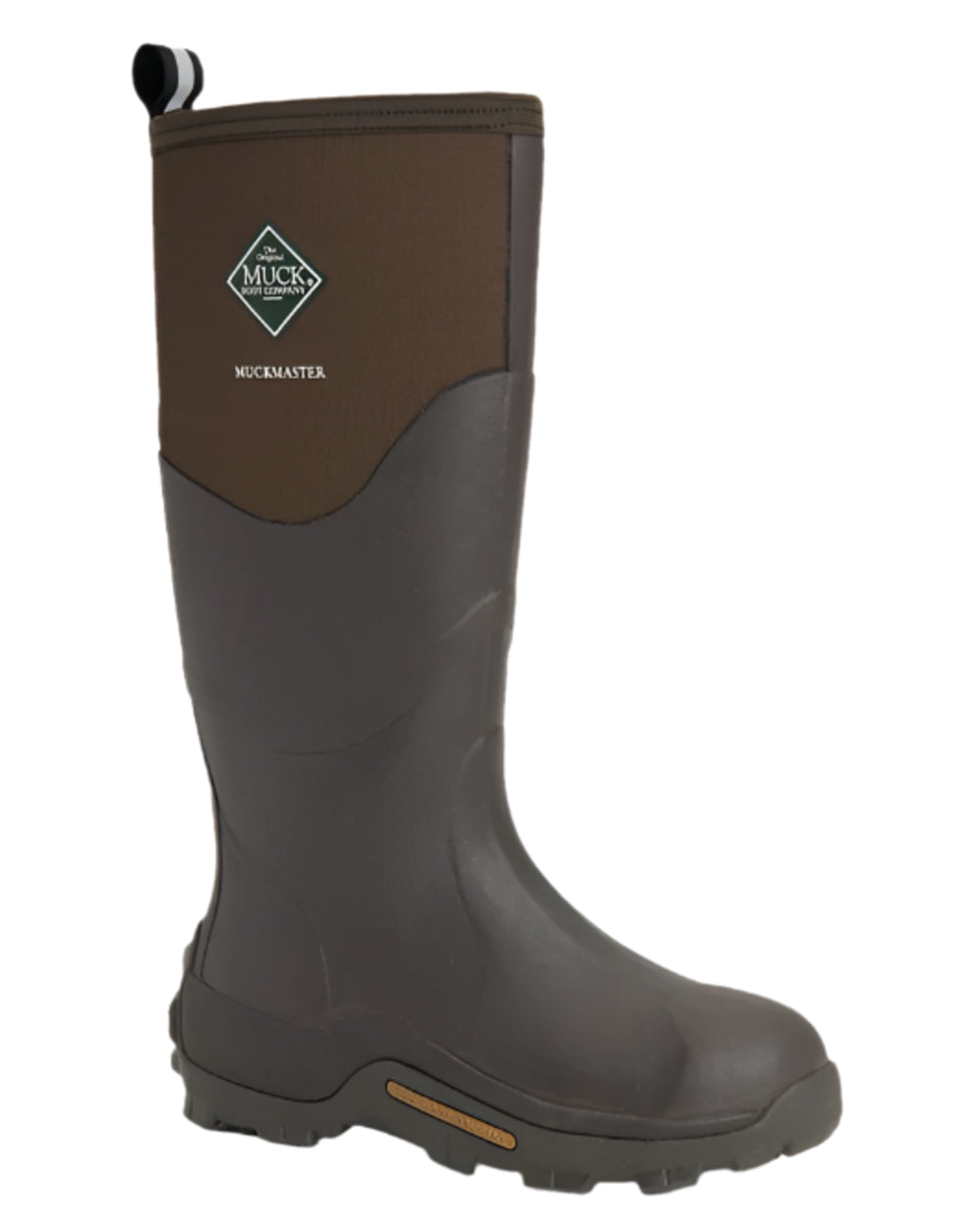 Bark Coloured Muck Boots Muckmaster Tall Boot on white background 