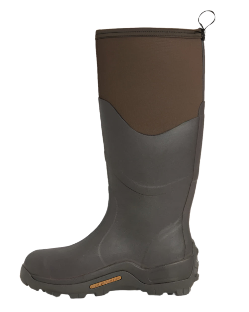 Bark Coloured Muck Boots Muckmaster Tall Boot on white background 