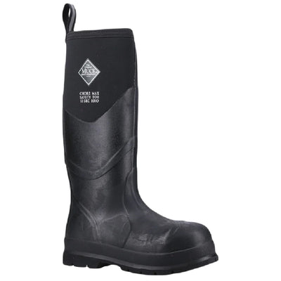 Muck Boots Chore Max Steel Toe S5 Tall Boots in Black
