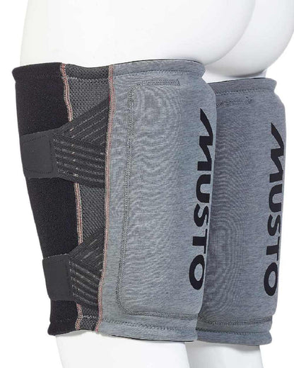 Grey Melange Coloured Musto Flexlite Hiking Pad on white background 