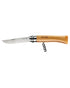 Opinel No.10 Corkscrew Knife on white background