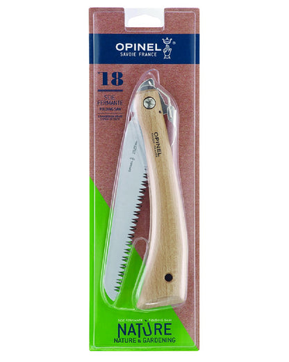 Opinel No.18 Folding Saw Boxed on white background