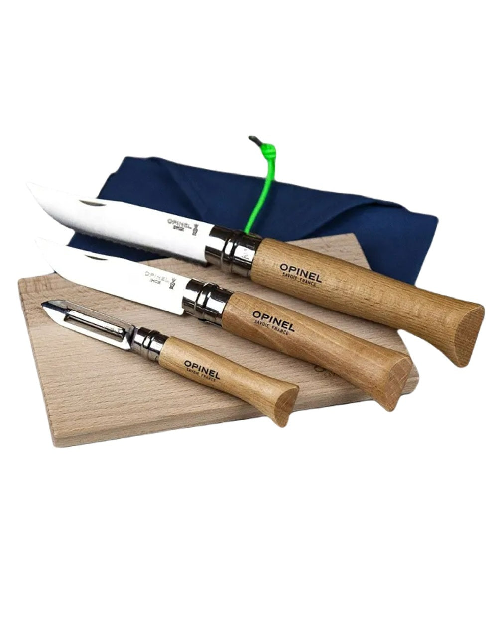 Opinel Nomad Cooking Kit on white background