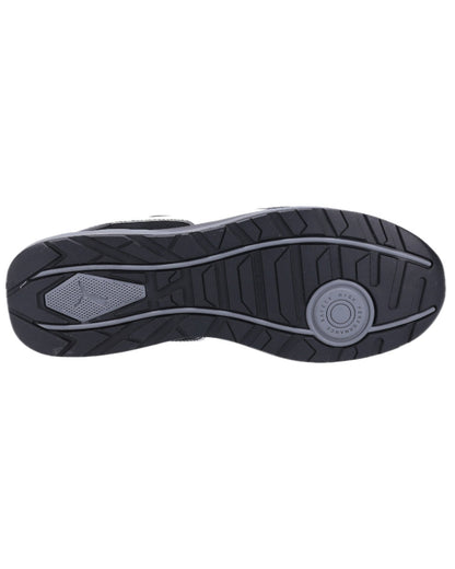 Black Coloured Puma Safety Mens Airtwist Low Safety Shoes S3 ESD on white background 