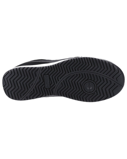 Black Coloured Puma Safety Mens Iconic Low Safety Shoes on white background 
