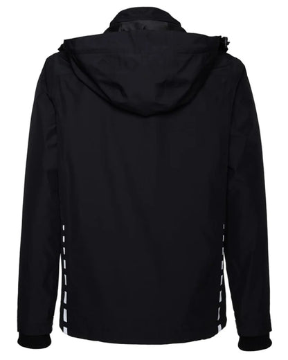 Carbon Coloured Puma Workwear Mens Essentials Rain Work Jacket on white background 