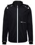 Carbon Coloured Puma Workwear Mens Essentials Rain Work Jacket on white background 