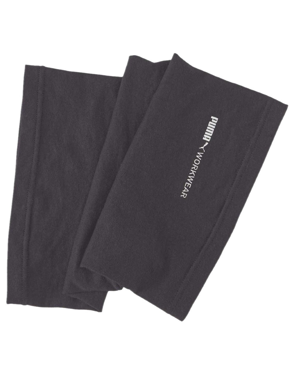 Ebony Coloured Puma Workwear Mens Multifunctional Scarf on white background 