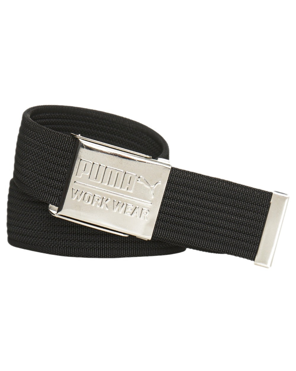 Black Coloured Puma Workwear Work Belt on white background 