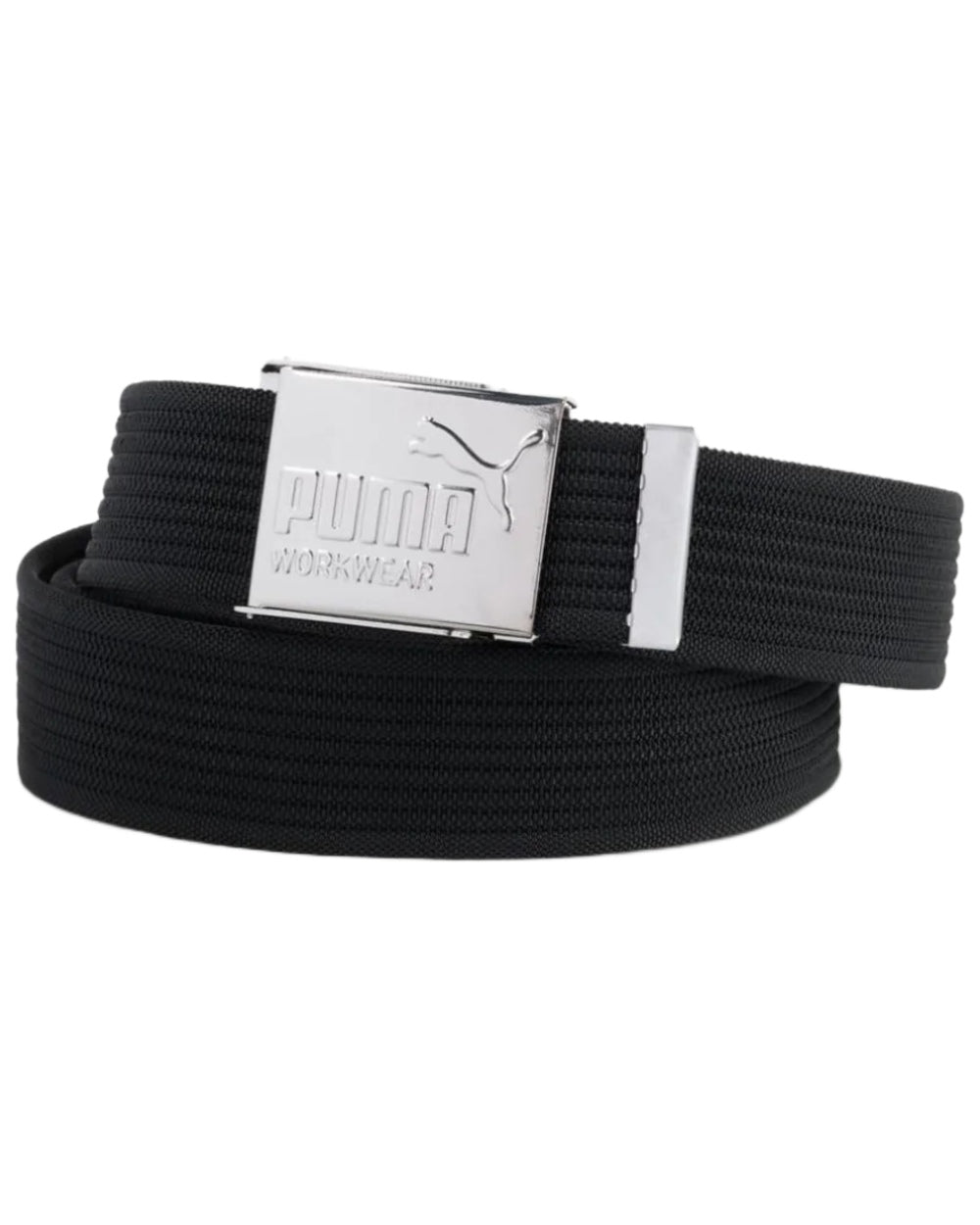Black Coloured Puma Workwear Work Belt on white background 