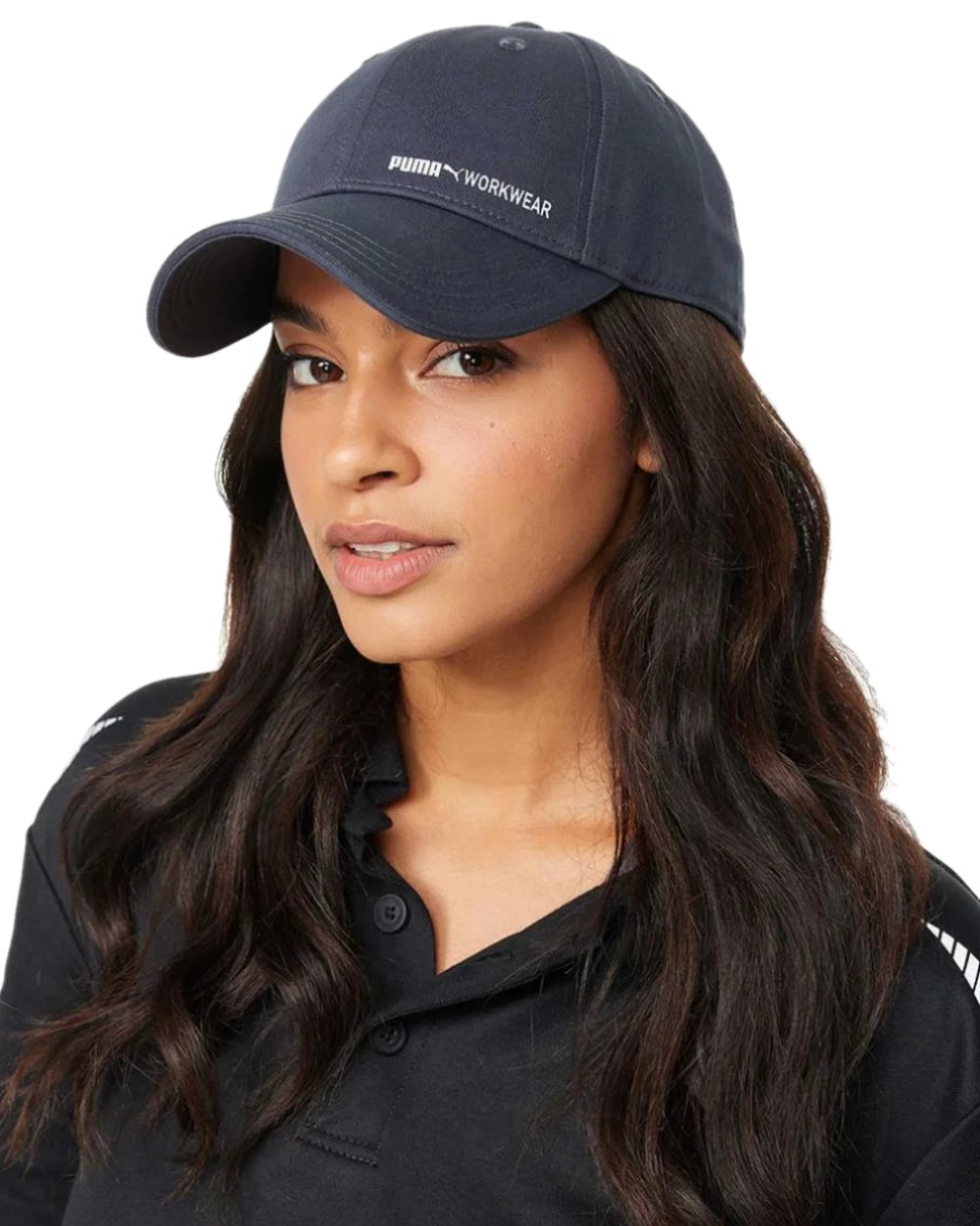 Steel Grey Coloured Puma Workwear Work Cap on white background 