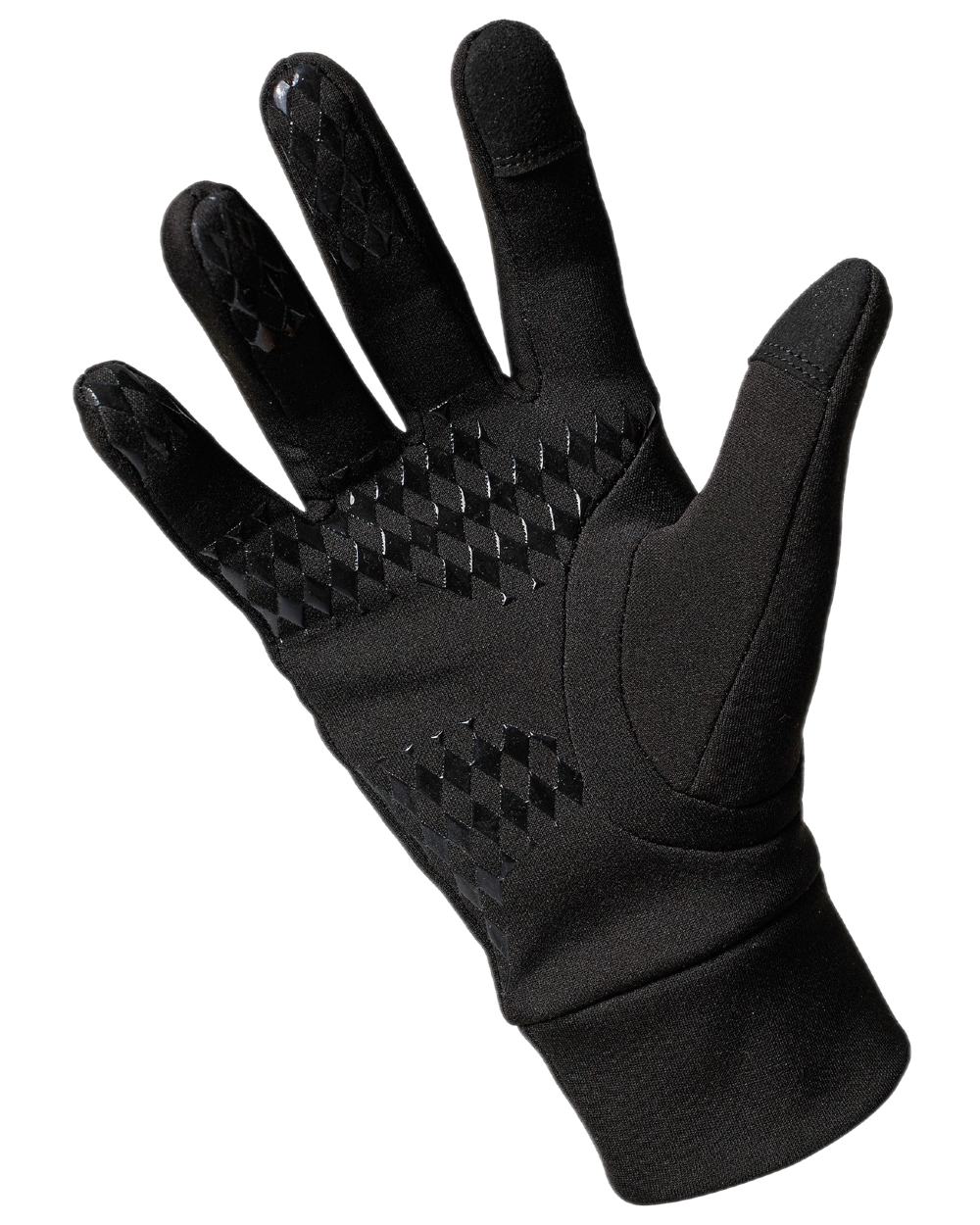 Black Coloured Puma Workwear Work Gloves on white background 