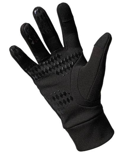 Black Coloured Puma Workwear Work Gloves on white background 