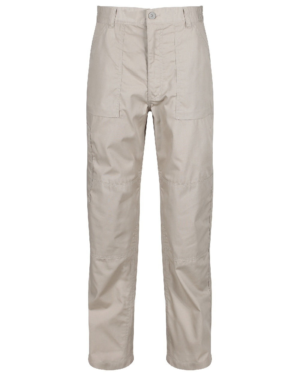 Lichen coloured Regatta Action Trousers on white background 