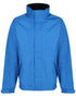 Oxford Blue coloured Regatta Dover Fleece Lined Bomber Jacket on white background 