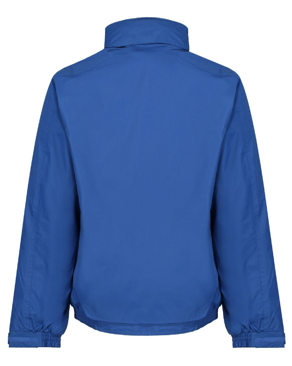 Royal Blue Navy coloured Regatta Dover Fleece Lined Bomber Jacket on white background 