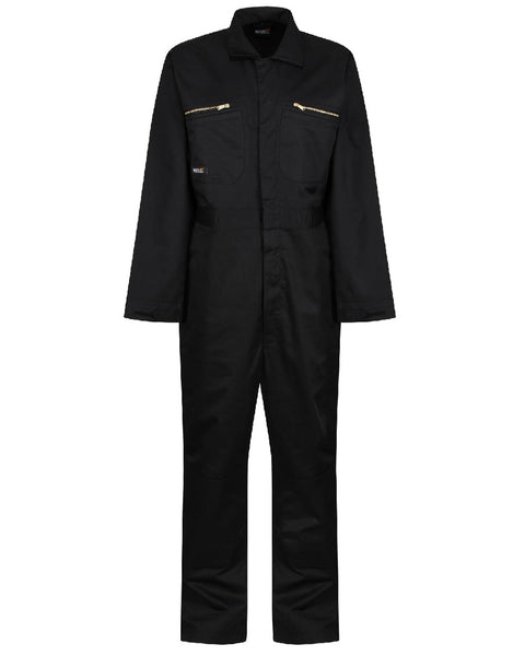 【セール中】Frontzip Cotton Salopette ブラック その他ブランド(ソノタブランド) / COTTON TWILL OVERALLS
