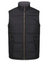 Black coloured Regatta Professional Altoona Insulated Quilted Gilet on white background 