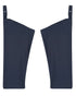 Navy coloured Regatta Stormflex Chaps on white background 