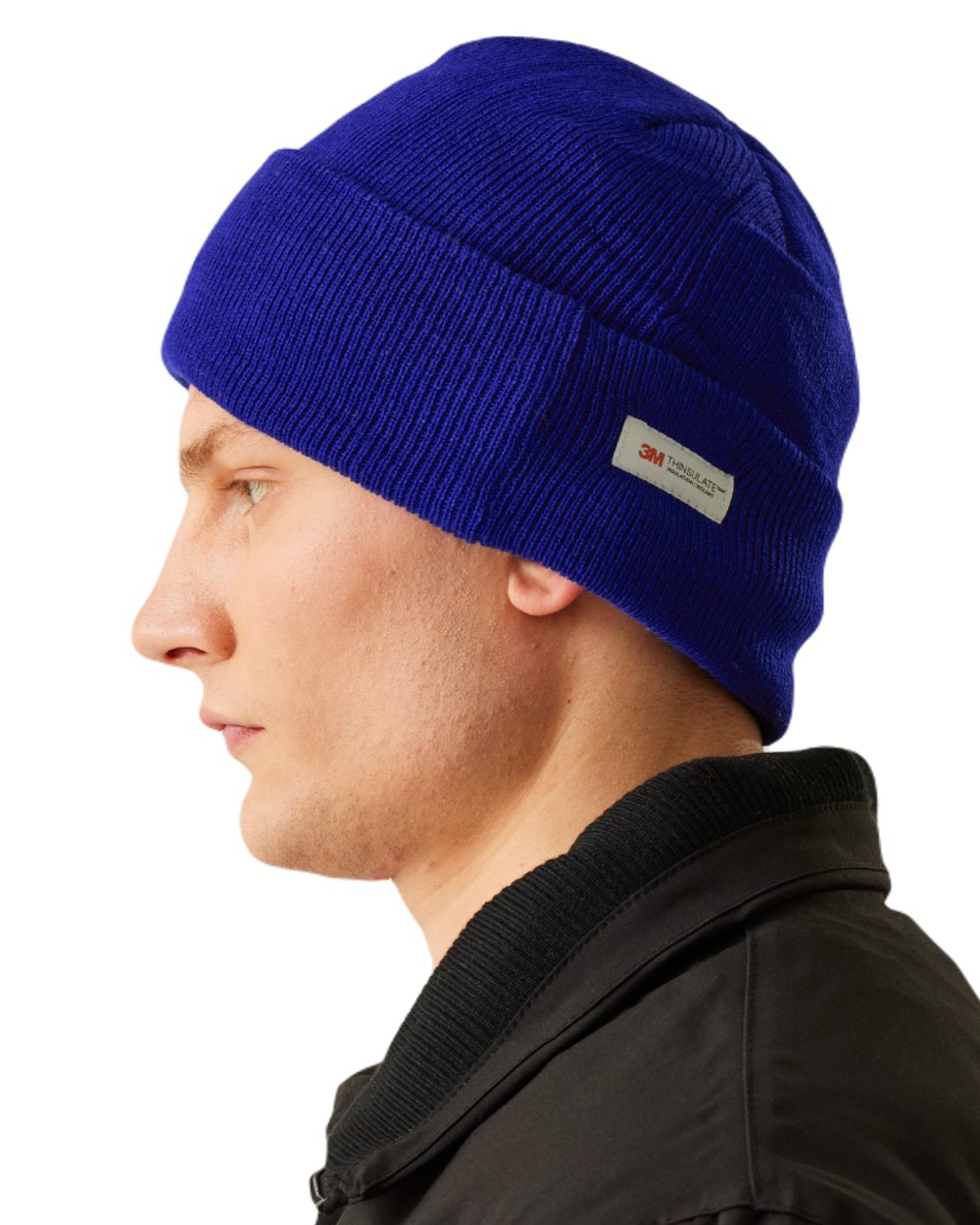 Classic Royal coloured Regatta Thinsulate Acrylic Hat on white background 
