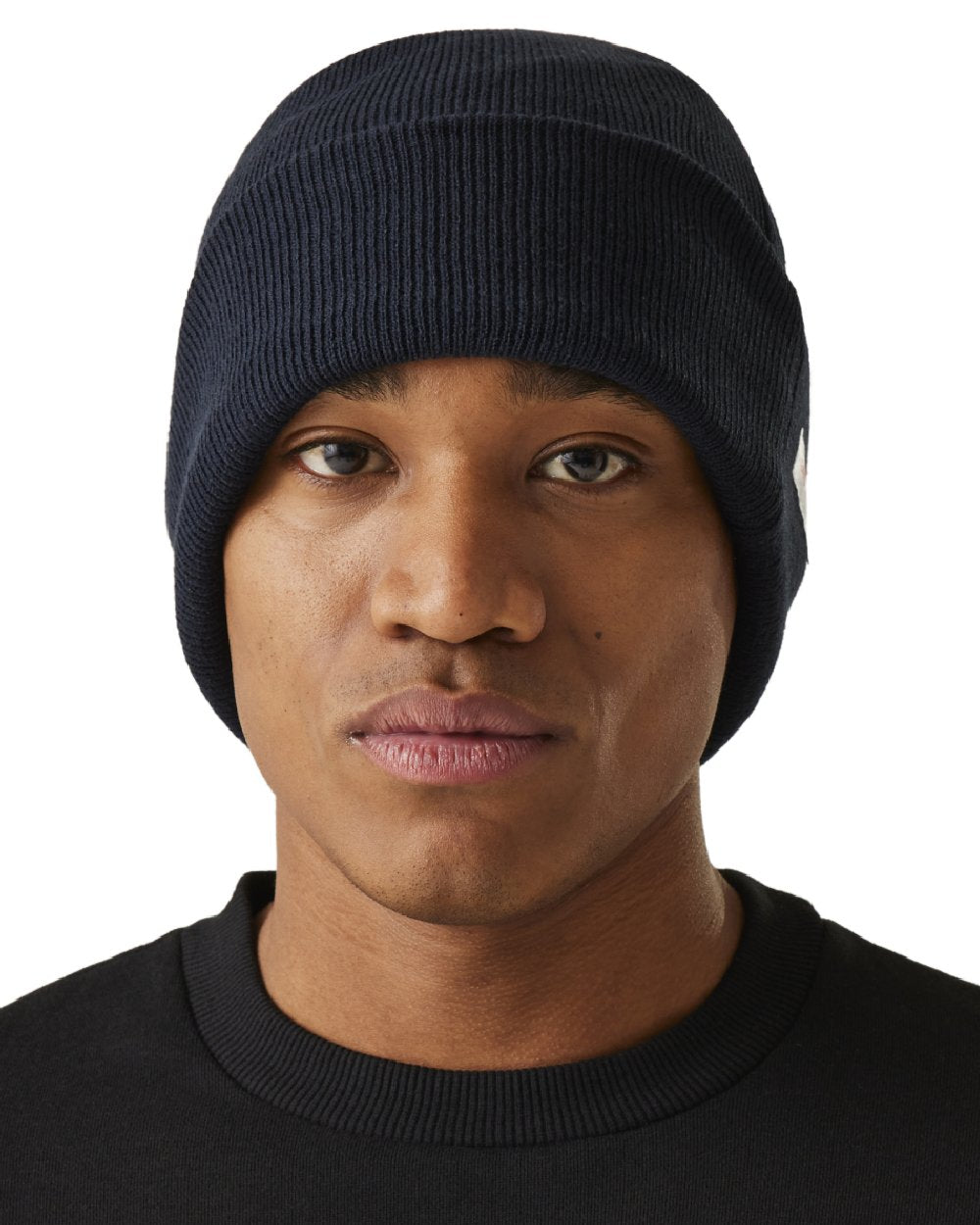 Navy coloured Regatta Thinsulate Acrylic Hat on white background 