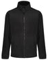 Black coloured Regatta Thor III Fleece on white background 