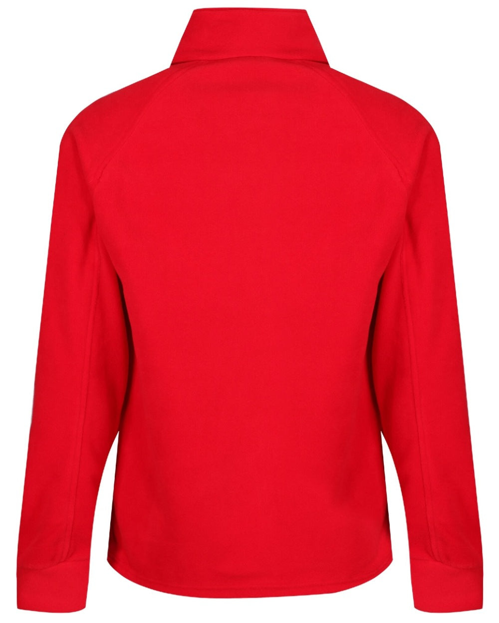 Classic Red coloured Regatta Thor III Fleece on white background 