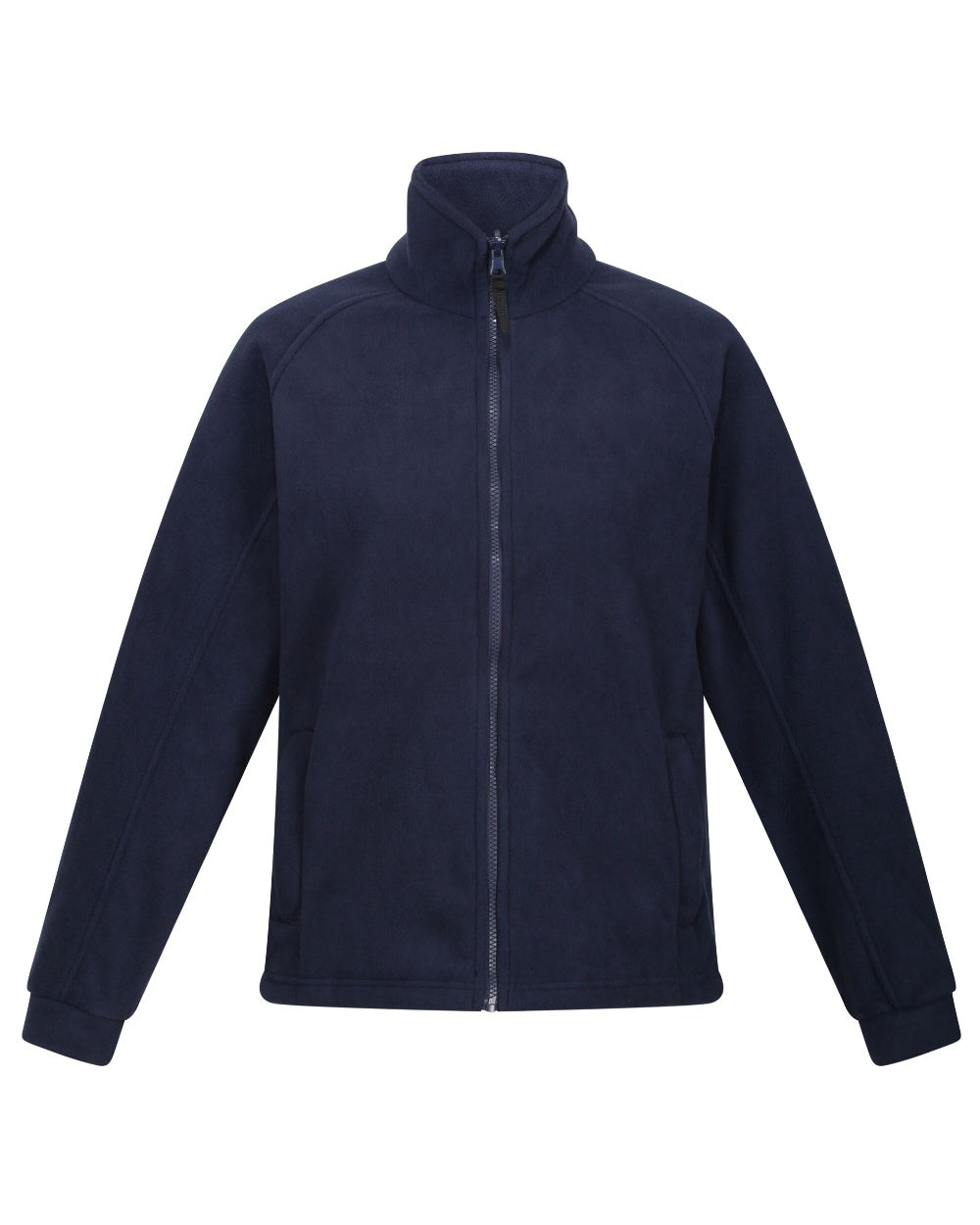 Dark Navy coloured Regatta Womens Thor III Fleece on white background 