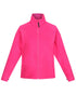 Hot Pink coloured Regatta Womens Thor III Fleece on white background 