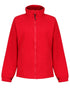 Classic Red coloured Regatta Womens Thor III Fleece on white background 