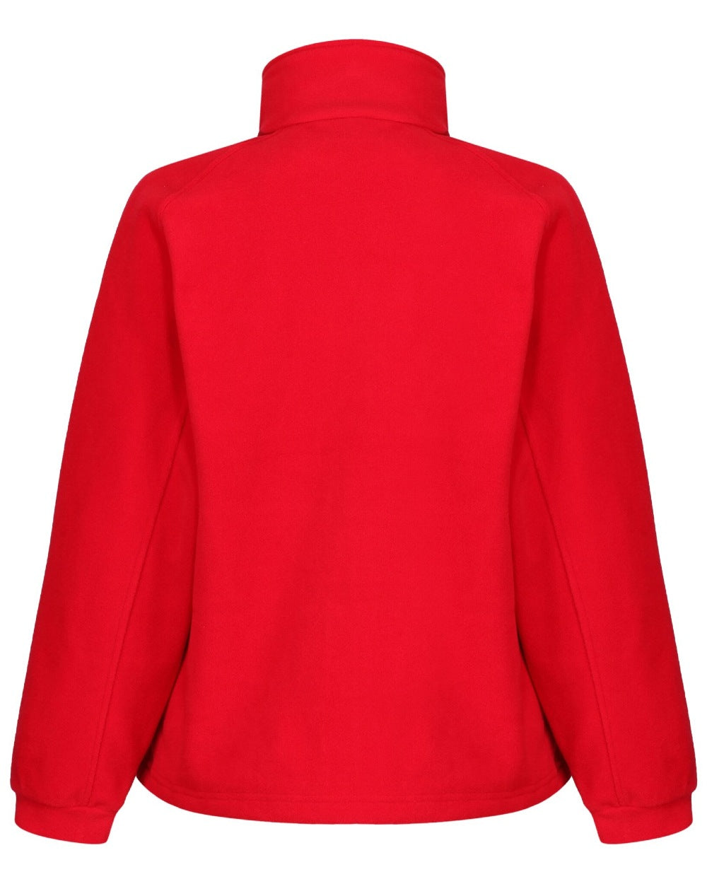 Classic Red coloured Regatta Womens Thor III Fleece on white background 