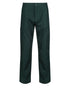 Green coloured Regatta Mens Multi Pocket Action Trousers Short Leg on white background 