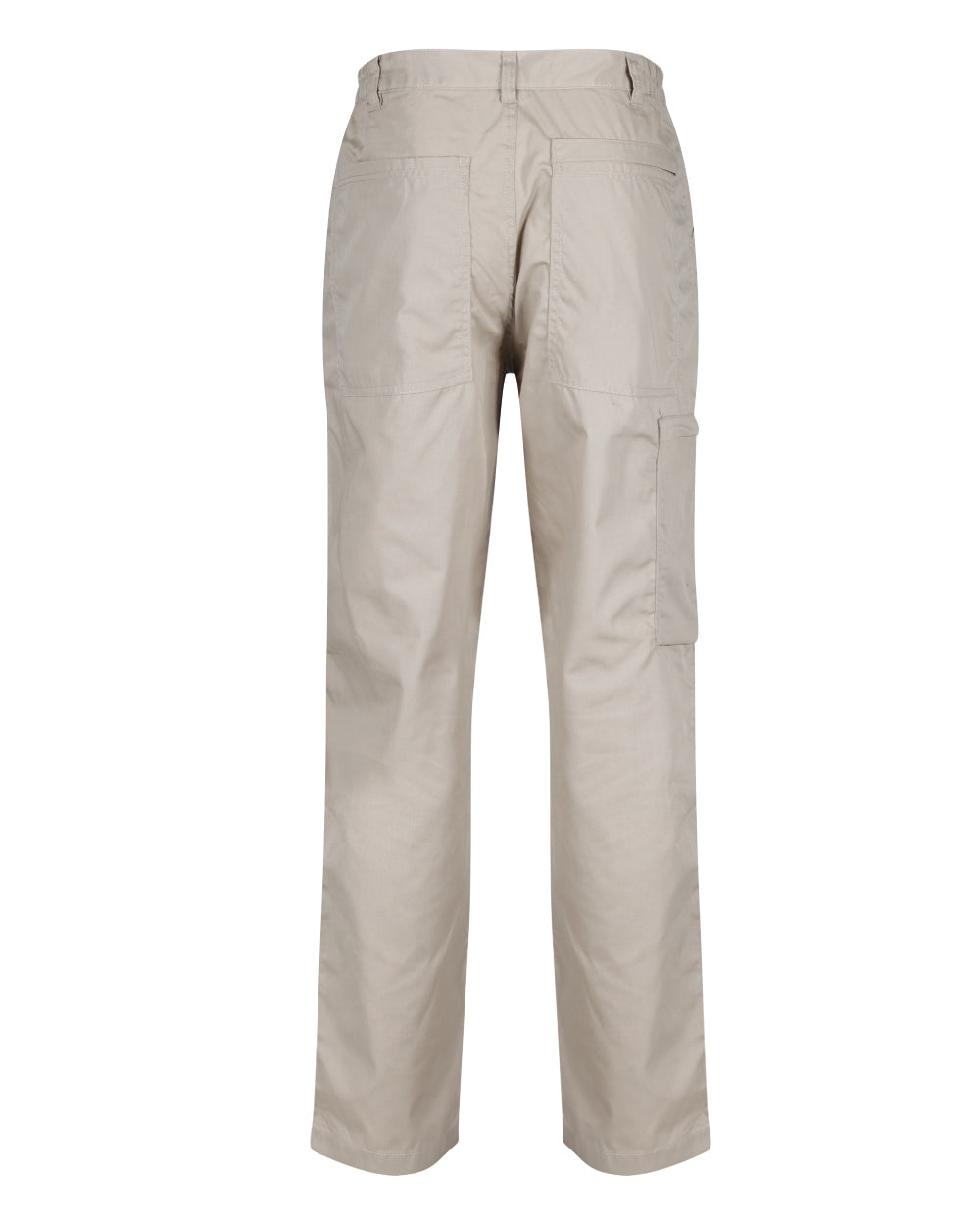 Lichen coloured Regatta Mens Multi Pocket Action Trousers Short Leg on white background 