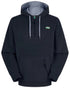 Navy Coloured Ridgeline Ballistic Hooded Fleece on white background 