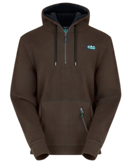 Bark Coloured Ridgeline Ballistic Hoodie On A White Background 