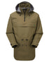 Heather Brown coloured Ridgeline Evolution Waterproof Smock on white background 