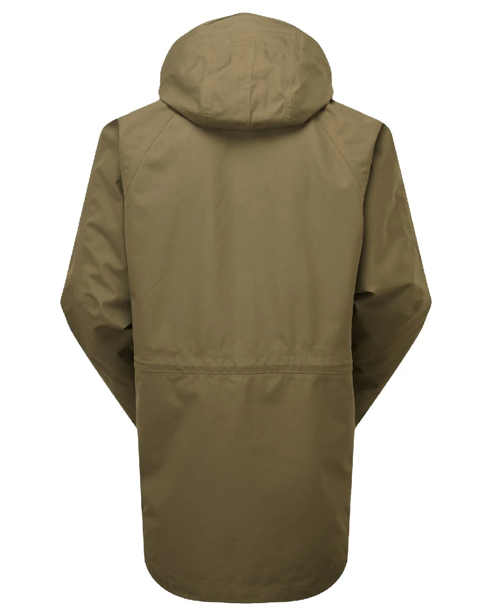 Heather Brown coloured Ridgeline Evolution Waterproof Smock on white background 