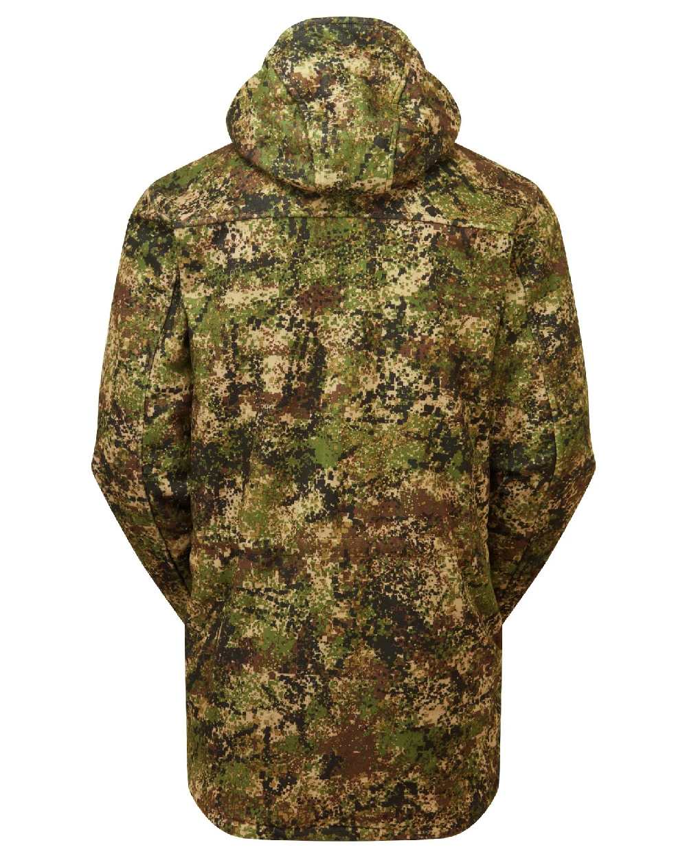 Dirt Camo Ridgeline Grizzly III Jacket on white background 