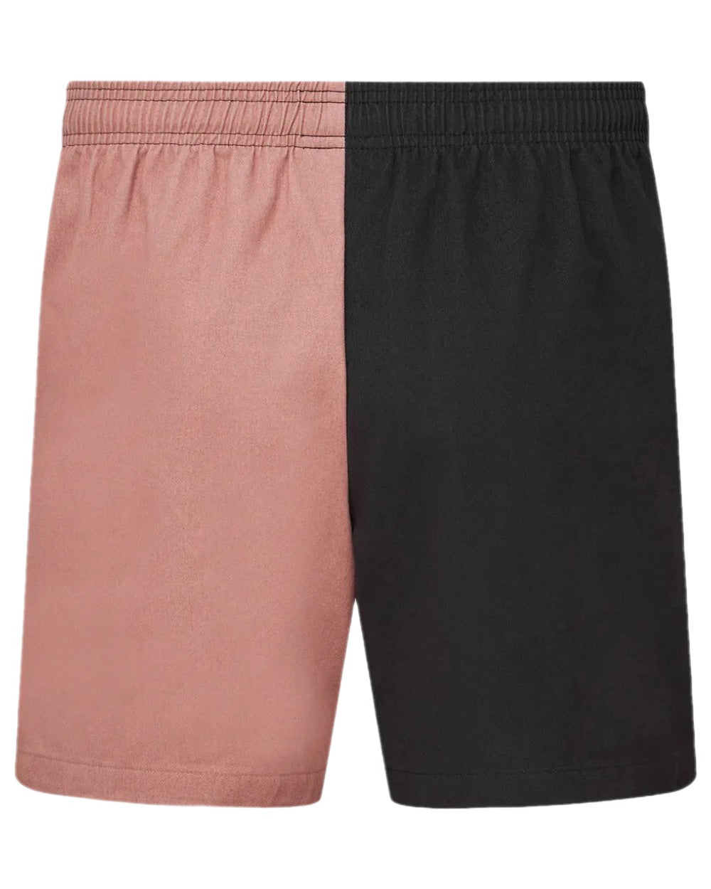 Black Dusky Pink Coloured Ridgeline Hose Down Shorts on white background 