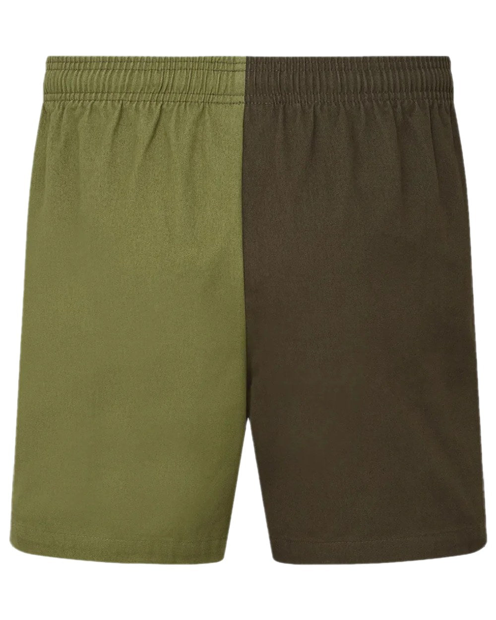 Deep Forest Fern Green Coloured Ridgeline Hose Down Shorts on white background 