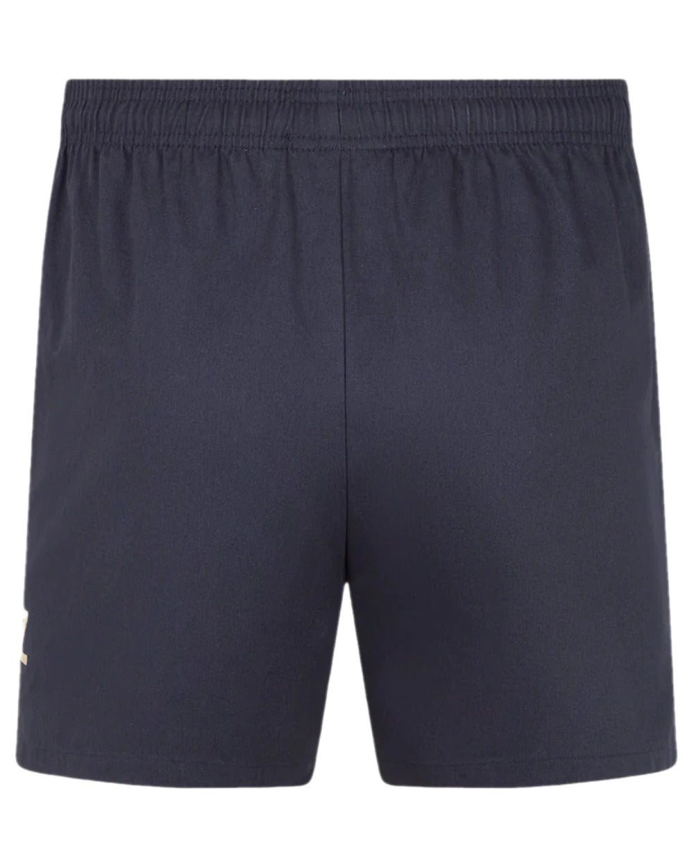 Navy Coloured Ridgeline Hose Down Shorts on white background 