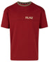 Rhubarb coloured Ridgeline Hose Down T-Shirt on white background 