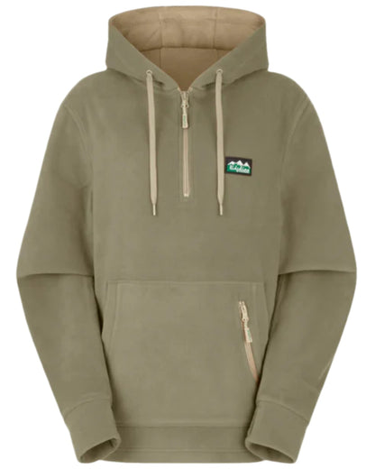 Khaki Green Coloured Ridgeline Ladies Ballistic Hoodie on white background 