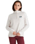 Stone coloured Ridgeline Ladies Narvik Fleece on white background 