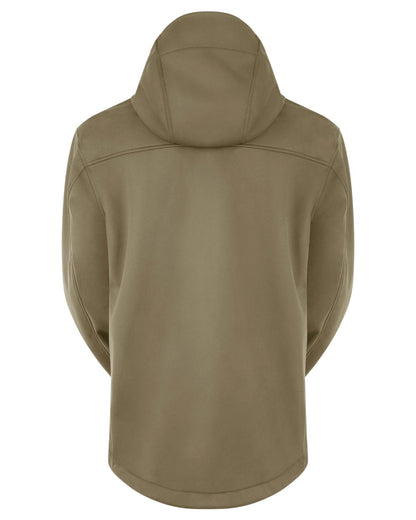 Faded Teak coloured Ridgeline Mens Gradient Jacket on white background 