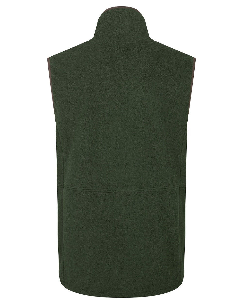 Deep Forest Coloured Ridgeline Mens Kodiak Gilet on white background 