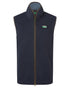 Navy Coloured Ridgeline Mens Kodiak Gilet on white background 