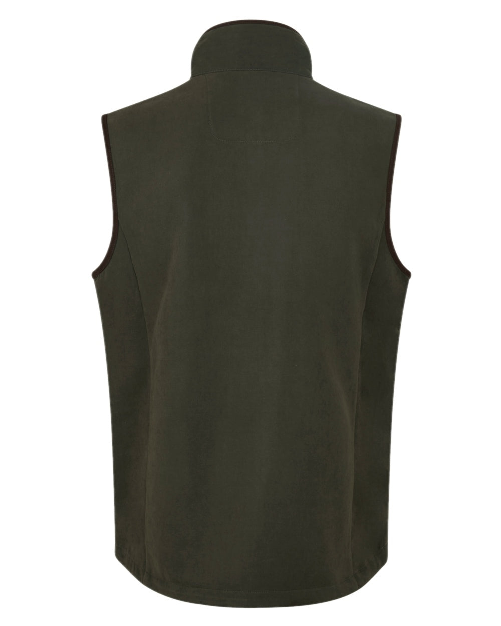 Deep Forest coloured Ridgeline Mens Monarch Gilet on white background 