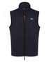 Navy coloured Ridgeline Mens Monarch Gilet on white background 