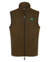 Teak coloured Ridgeline Mens Monarch Gilet on white background 